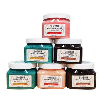 Full Body Bath Salt Scrub Paste Ice Cream Exfoliating Sugar Skin Care Body Scrub Deep Cleansing Moisturizing Organic Body Scrub