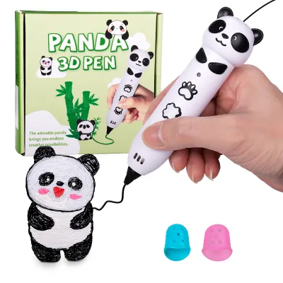 Custom 3D Printing Pen Panda Design Educational Drawing Doodler 3D Art Pen Creative Toy for Kids Boys Girls