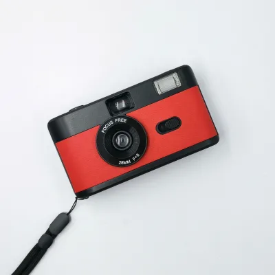 Wholesale Professional Manual 135 Retro 35mm Film Non Disposable Camera Flash Fixed Focus Opti Single Use Plastic Material Cheap