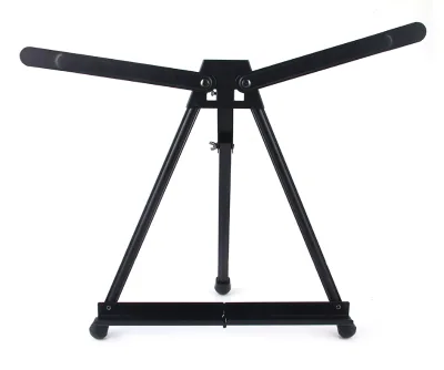 Art Supply  Portable Tripod Display Stand Adjustable  Aluminum Tabletop Easel with Extension Arm Wings