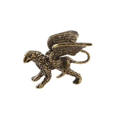 Brass Griffin Crafts Griffin Bronze Statue Desktop Furnishings.