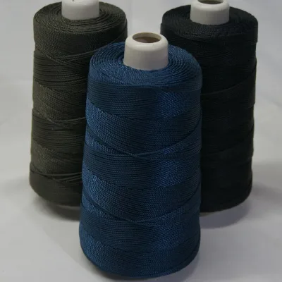 Factory Price 210d/12 210d/18 High Strength High Tenacity 100% Polyester Fishing Net Weaving Thread