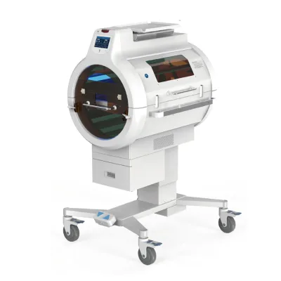 New Design Medical Equipment Mobile 360 Degree Blue Light Infant Phototherapy Machine