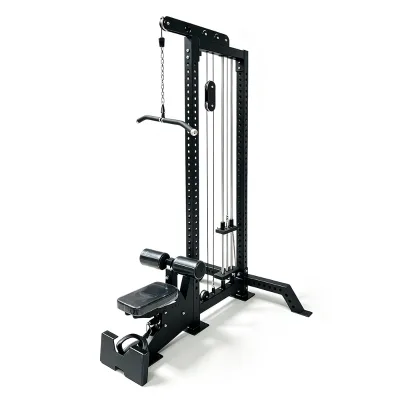 Multi-functional Commercial Dual Function 2-in-1 Lat Pull Down Low Row Cable Machine for Strength Training