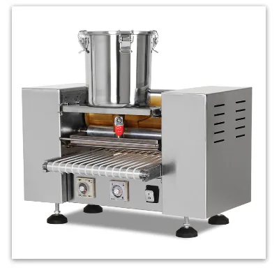 Commercial Electric Stainless Steel High-Speed Crepe Maker Machine for Bakery Use 2800W Pancake & Layer Cake