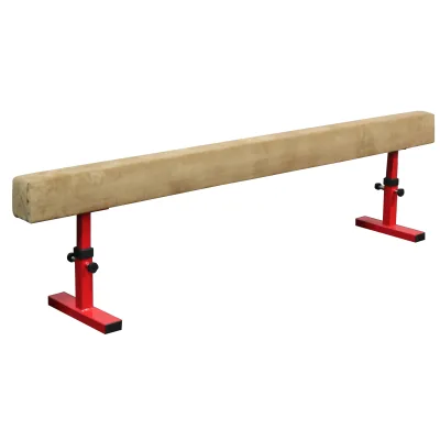 Custom Size Logo Color Non Slip Folding Kids Training Gymnastics Balance Beam for Home Gym Use
