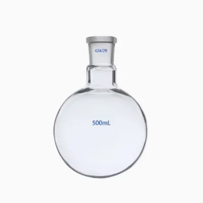 Single Neck Round Bottom Flask High-quality Lab glassware Made in China Single-neck Round Bottom Distillation and Reaction Flask