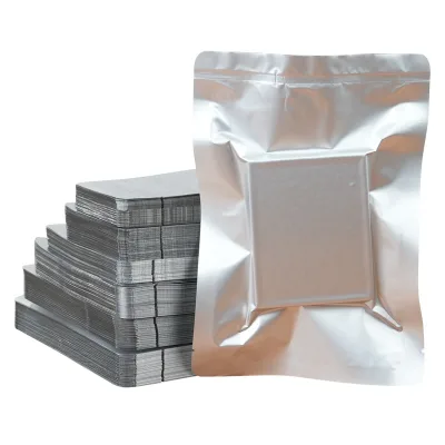 Customization Resealable Vacuum Aluminum Foil Pouch sealed Food Storage Packaging Bags