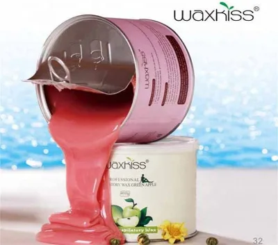 Waxkiss Soft Wax Professional Hair Removal Liposoluble Wax Natural Hair Removal 400G 800G Tin Packing Soft Wax