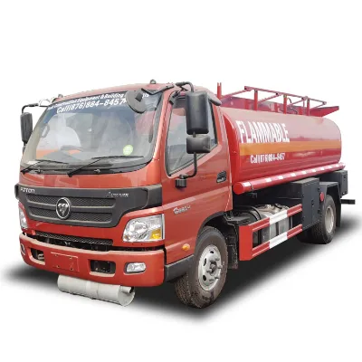 Cheap 8 Tons 4x2 Foton 10 CBM 4*2 RHD or LHD Mobile Flammable Oil/fuel Delivery Tanker Trucks Price