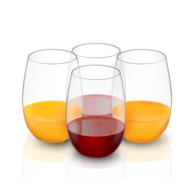 16oz Dishwasher Safe Wine Glass Plastic Wine Cup Plastic Wine Glasses for Parties and Events