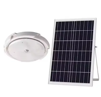 Indoor/Outdoor 25W 50W 80W 100w 150w 200W 300w Solar Ceiling Light Remote Control Solar Light Lamp for Indoor Indoor Solar Light