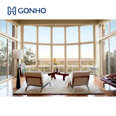 Gonho Awning Fixed Picture Window Door Soundproof Ventana De Aluminio Iron Window Grill Design Pictures