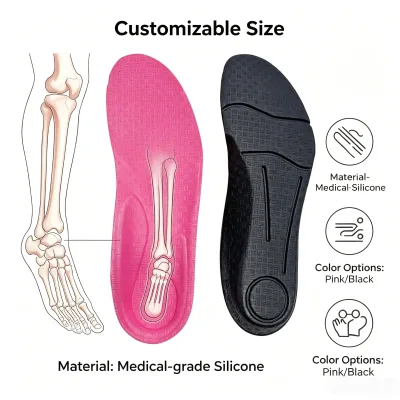 Multi Layer Shock Dispersion Shoe Insole Even Pressure Distribution Comfort Arch Support Outdoor Insoles