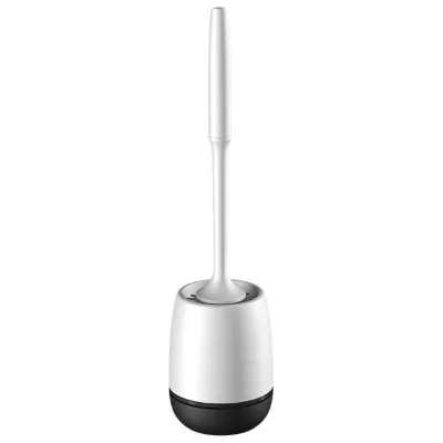 Premium Quality Wall Mounted or Floor Design Wholesale Plastic Toilet Brush Set Bathroom Toilet Brush With Holder Set