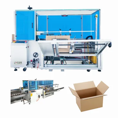 Fertilizer Automatic Carton Case Erector Machine Case Packer Fertilizer Chemical Product Carton Erector