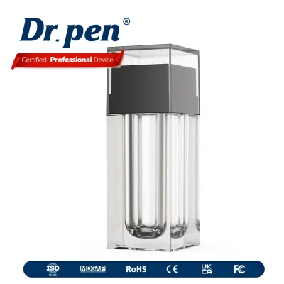 Hot Sale Derma Stamp Hydra Needle Microneedling Serum Titanium 25 Pins 5ml Ampoules Vial Applicator 0.5mm Deep Face Body