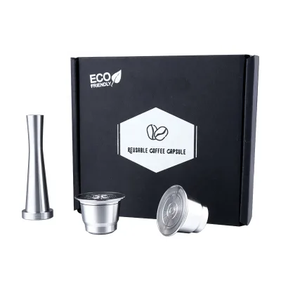 Top Rated Stainless Steel Reusable Refillable Coffee Capsule