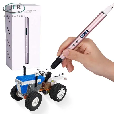 China 3d Print Pen Factory Custom CE 3d Diy Three Dimension Pen Slimm Design Metal 3d Pen Rechargeable 3d Printing Pen Kit