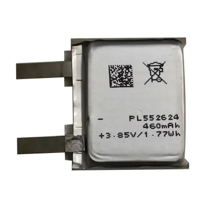 PL552624 3.85V 460mAh 1.77Wh Polymer Lithium Ion Battery Cell for GTR2 GTR 2 A1952 1ICP62625 552624 F038