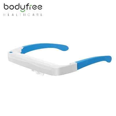 ODM Portable LED Light Therapy Glasses 2 Colors for Medical Healthcare Good for Eye Eyes Massage & Sleep Customizable Sad Light