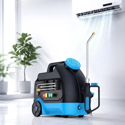 Solar Panel Cleaning Tool & Home Window Washer Integrated Water Tank Multi-functional Cleansing Bottle