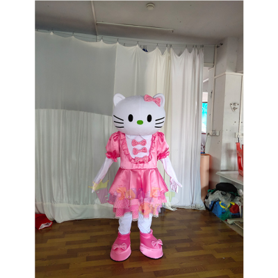 Pike Cat Mascot Cosplay Fancy Dress Outfit Cat Adult Mascot Costume Animal Cat Party Event Mascot