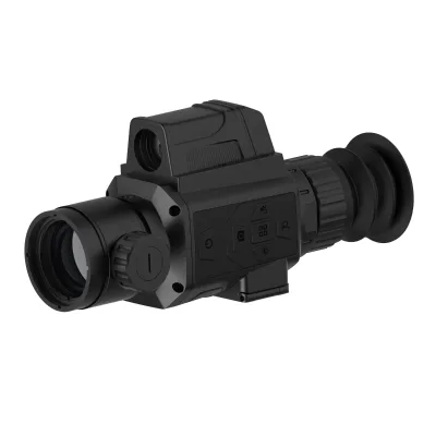 C19L 12um 640x512 HD 4x Aluminum Alloy Night Vision Thermal Imaging Hunting Telescope with Rangefinder Detect Range 18750m