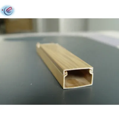 UPVC Wood Grain Trunking PVC Cable Trunking