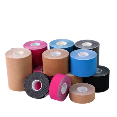 Custom Print Pattern 5M 5cm Cotton Kinesiology Tape Breathable Lightweight Water Resistant Anti-Slip Eco-Friendly Unisex