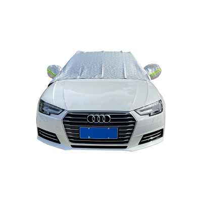 Alum Film Mosaic Silver Car Wind Screen Cover Custom Printed Car Covers Layer Cover Car for Winter