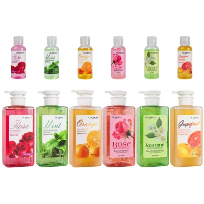 High Quality Niacinamide Nourishing Body Wash Natural Ingredients Custom Logo Scented Moisturizing Shower Gel for Women Men