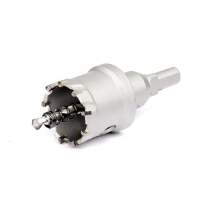 High Quality Low Price FESU Wholesale 15-127mm Tungsten Carbide TCT Hole Saw for Metal Pipe Cutter