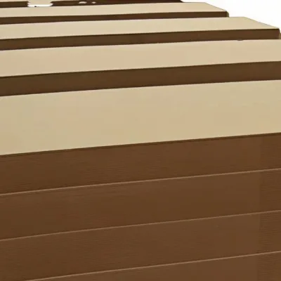 Customisable Thickness 9mm 12mm 15mm 18mm MDF Board Waterproof Melamine Faced E1 Standard Hardboard for Modern Kitchen 4x8"