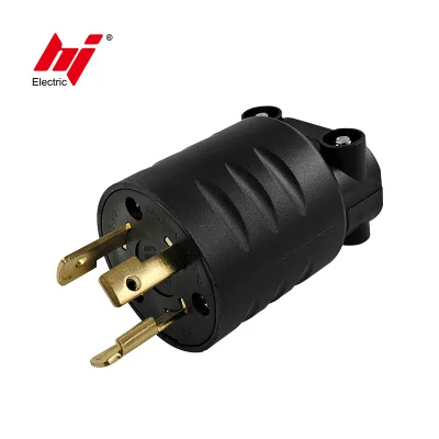 UL Approved 3-phase Power Plug Nema 5-30p Power Cord Plug USA