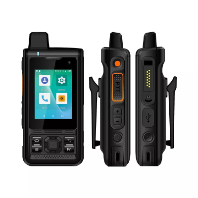 B8000 Android Walkie Talkie  2.4 Inch Screen Belt Clip LTE Big Battery Radio Mobile Phones