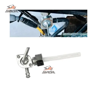SNOR Motorcycle Fuel Petcock Fuel Tap Switch for Honda CB CT XL XR CRF CG 70cc/90cc/ATC185/ATC200/CB100/XL100 CG125 GL100