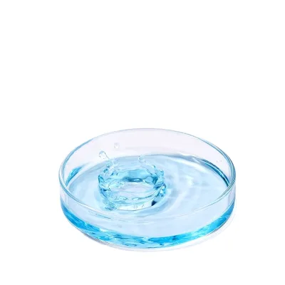 High Borosilicate Glass Petri Dish Thickened Laboratory 90 High Temperature Resistant Lid for Cell Culture Petri Dishes