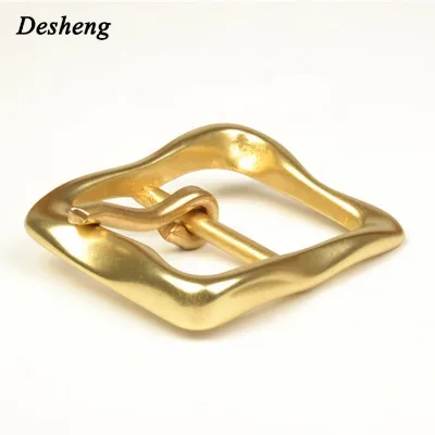 Plain Copper Buckle for Men's Metal Belt Buckle for Women's Belt Buckle