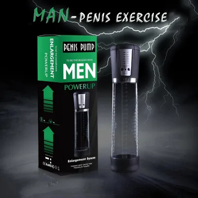 Confidential Delivery USB Rechargeable Waterproof 5 Mode Electric Enlargement Pump Men Adult Sex Toy Masturbation Cup Pump