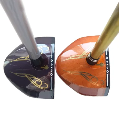 OEM China Source Factory Manufacturer Direct Hot Selling Customized Gate Ball Colorful Good Quality Wood Park Golf Club
