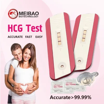 Manufacturer Hcg Pregnancy Test Cassete Strip Test Oem/Odm Pregnancy Tests HCG Urine