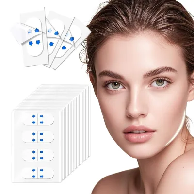Reusable Anti-Wrinkle Natural Waterproof Breathable Face Lift Tape Strips Invisible Face Lifting Patches