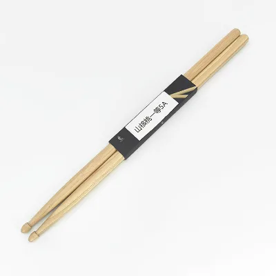 Customized logo, high-quality mountain walnut wood, grade 1 drumsticks and drumsticks for percussion instruments, 5A and 7A