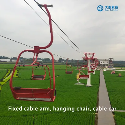 Adventure Ropeway Outdoor Recreation Eco-Tourism DQ Steel Lightweight Easy Setup Remote Areas Great Hiking High Capacity AC