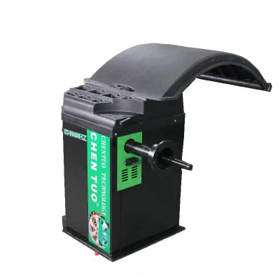 ChenTuo CT9903HZ Infrared Ray Car Tire Balancer & Hood Wheel Alignment Machine Lift 200 R/min 70kg Capacity Digital Display 250W