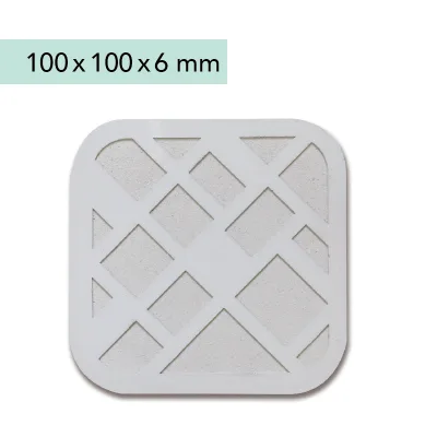 DIY Cement Coaster Craft Kit Handmade Concrete Cup Mat Living Room Table Decor Gift