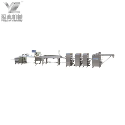 Ying Machinery Flaky Layered Flatbread Production Line Parotta Machine Spring Onion Paratha Roti Canai