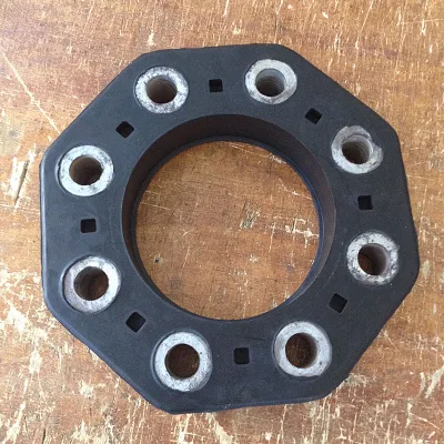 Flexible Rubber Coupling Disc Shock Absorbing for Industrial Transmission Equipment Custom Size