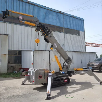 Hot Sale China Manufacturer CE Remote Control Folding Indoor Narrow Space 3 Ton 5 Ton With Ce Spider Crane